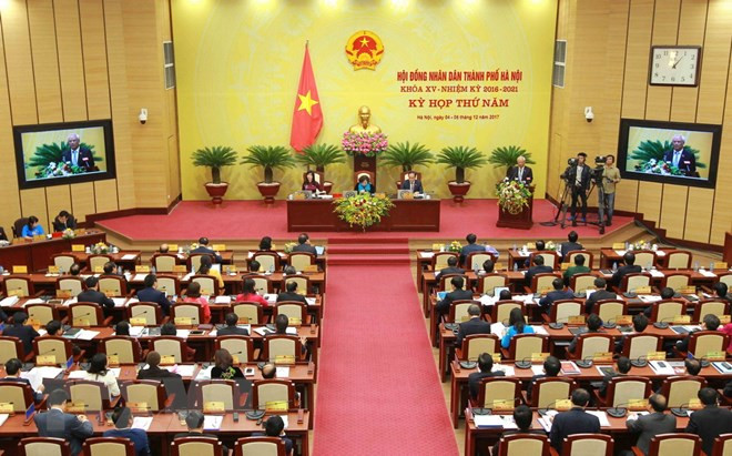 Hà Nội lấy phiếu tín nhiệm lãnh đạo do HĐND bầu