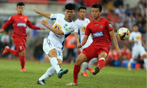 Các cầu thủ HAGL đã mang lại nhiều cung bậc cảm xúc cho người hâm mộ