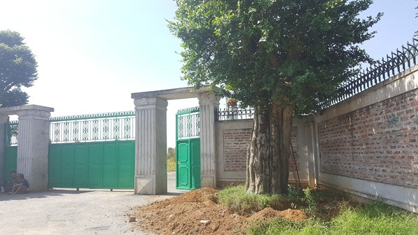 Khu dự án đã được UBND huyện Quốc Oai cấp cho mẹ ông Nguyễn Mạnh Quyền - Ảnh: Dân việt