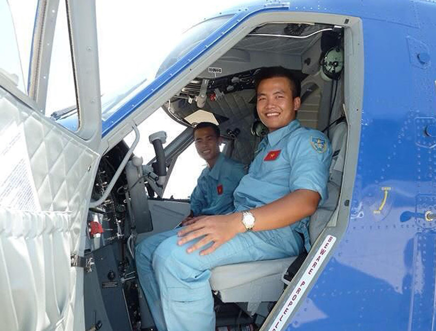 Đại úy Nguyễn Văn Thuận Ảnh: NVCC 