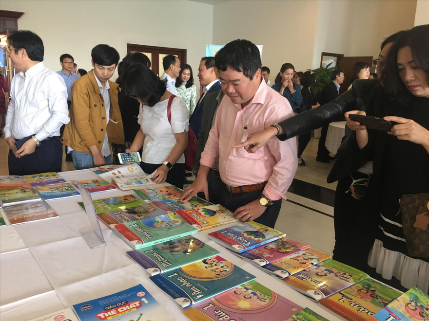 NXB giáo dục Việt Nam tổ chức hội thảo công bố bản mẫu SGK trước khi Bộ GD&ĐT ký thông qua