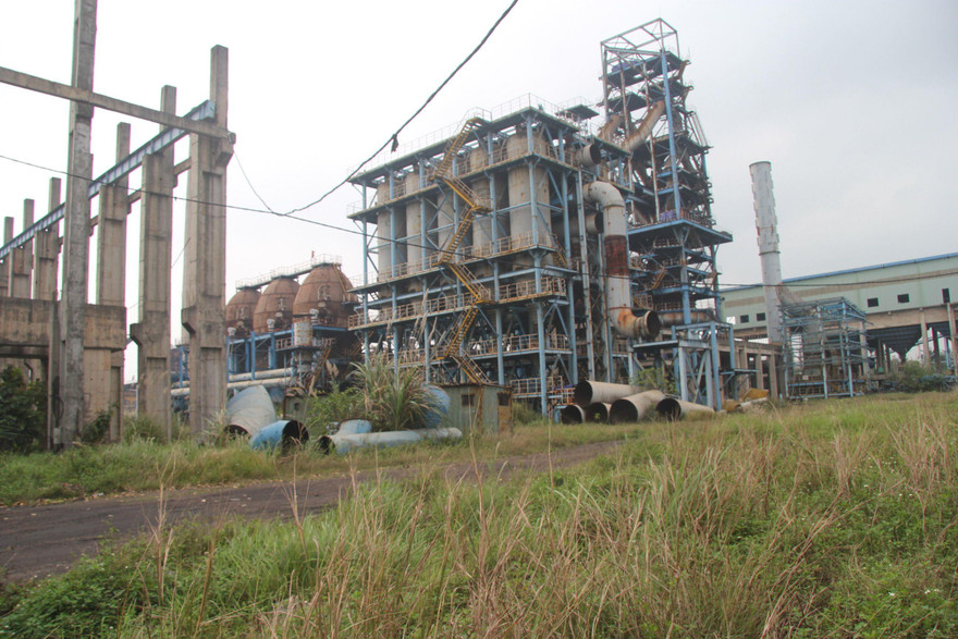 Dự án gang thép Thái Nguyên giai đoạn 2 đội vốn lên hàng nghìn tỷ đồng. ảnh: pv