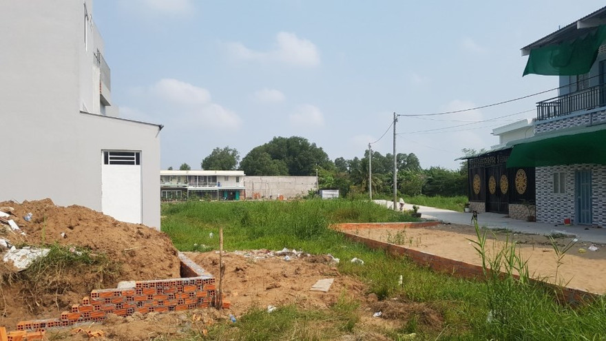 Một khu dân cư tự phát tại quận Cái Răng, TP Cần Thơ