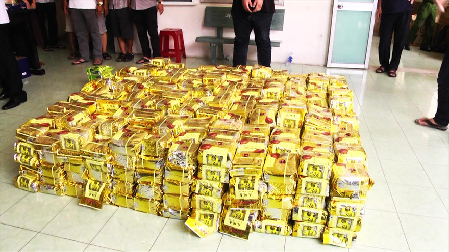  Số ma túy Công an TPHCM bắt giữ trong đường dây vận chuyển vào TPHCM