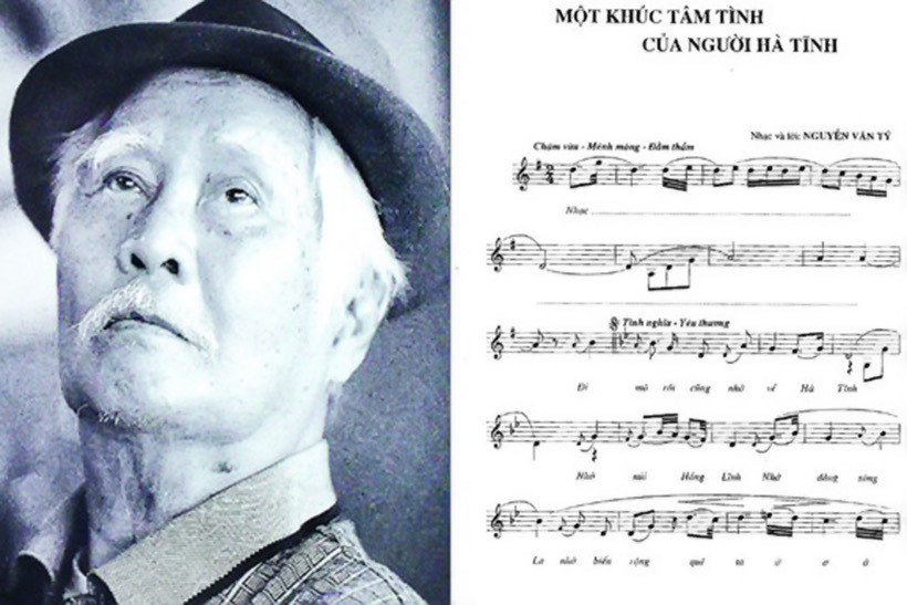 Nhạc sỹ Nguyễn Văn Tý và bài hát "Một khúc tâm tình của người Hà Tĩnh"