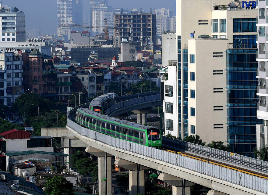 Dự án Cát Linh - Hà Đông là bài học kinh nghiệm rất lớn với Bộ GTVT Ảnh: Như Ý 