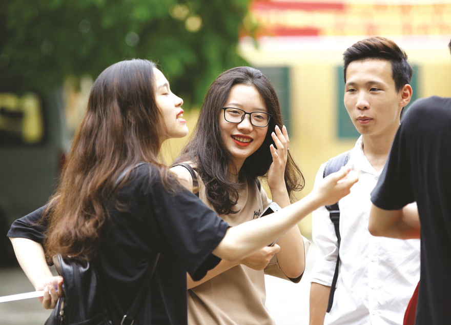 Thí sinh dự thi THPT Quốc gia 2019. Ảnh: Như Ý