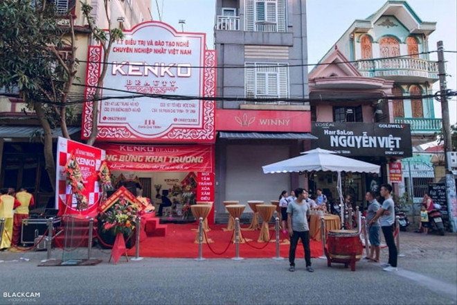 Một đại lý khai trương dưới thương hiệu Kenko 