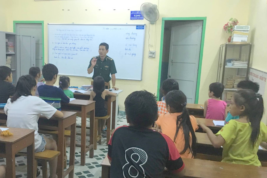 Học trò của "thầy" Tưởng đều có hoàn cảnh đặc biệt khó khăn trong cuộc sống