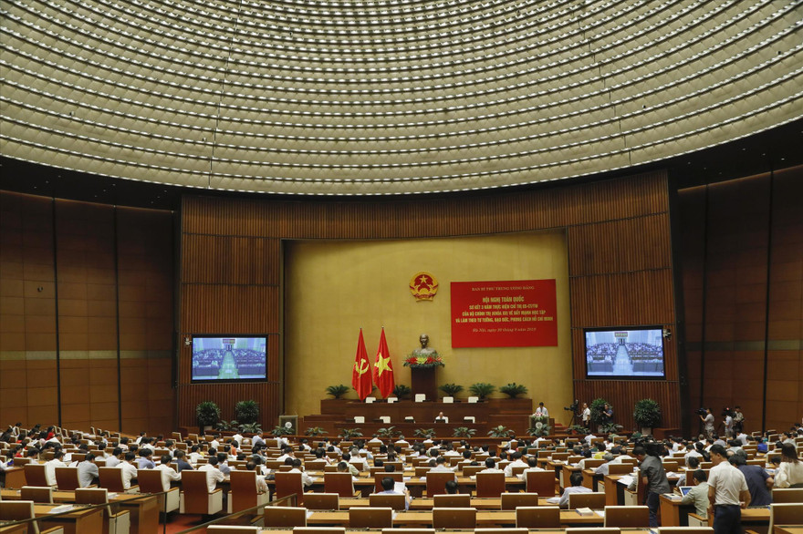 Hội nghị sơ kết 3 năm thực hiện Chỉ thị 05 về đẩy mạnh học tập và làm theo tư tưởng, đạo đức, phong cách Hồ Chí Minh