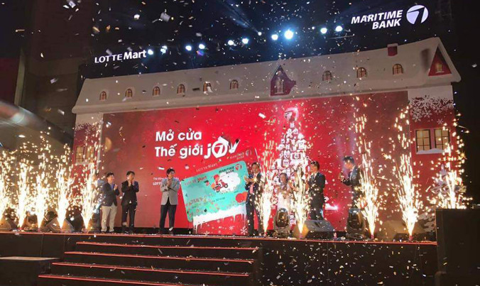 Ra mắt thẻ đồng thương hiệu LOTTE Mart - Maritime Bank