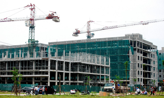 Chung cư giá rẻ tại Thanh Hà (Hà Đông, Hà Nội) bán với giá thấp hơn nhà ở xã hội. Ảnh: Như Ý.