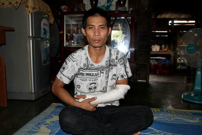 Anh Ksor Khoa. Ảnh: Tuổi trẻ