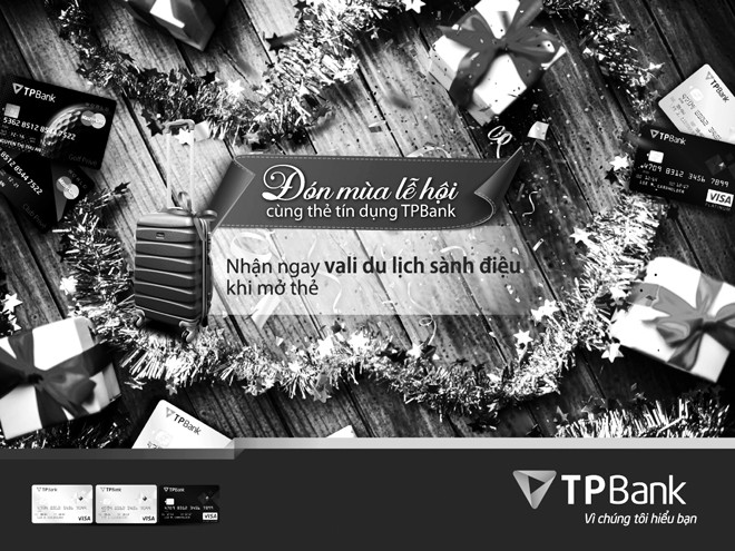 TPBank triển khai chương trình ưu đãi mừng giáng sinh.