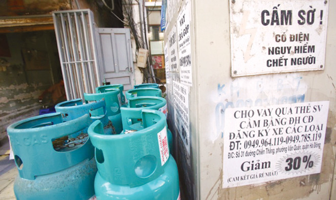 TBA trên phố Trần Phú, Hà Đông.