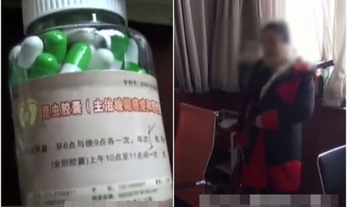 Nghi can Vương X và viên nang côn trùng chữa ung thư.