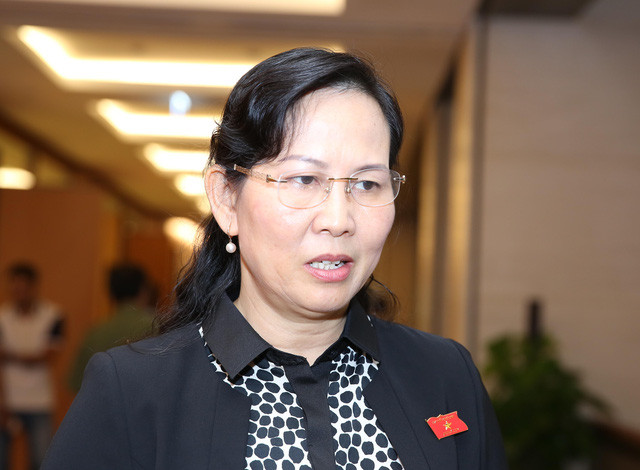 Phó Chủ nhiệm UB Kiểm tra TƯ Lê Thị Thủy. Ảnh: Dân Trí.