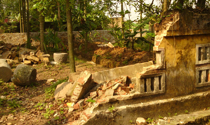 Chùa Trà Phương cũ bị phá hết để xây mới chứ không phải tu sửa.