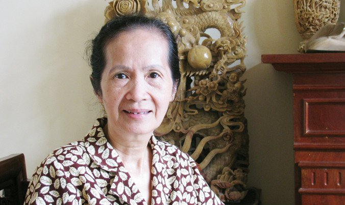 Chuyên gia kinh tế Phạm Chi Lan. Ảnh: Phạm Tuyên.