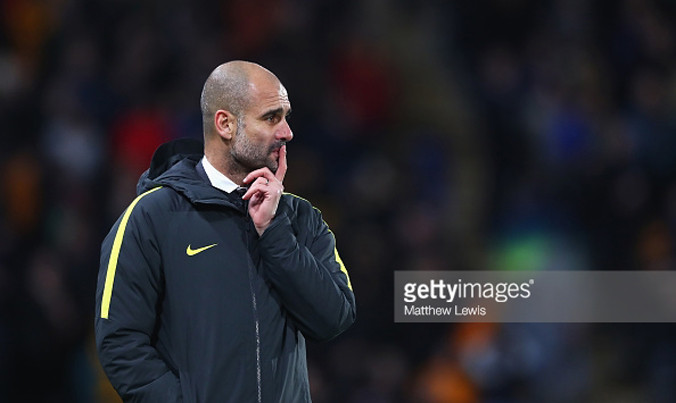 Than khó song HLV Guardiola vẫn hy vọng Man City có thể đăng quang vào cuối mùa giải. Ảnh: GETTY IMAGES.