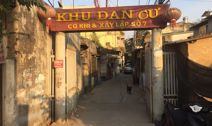 Khu dân cư tập thể Coma7 (Ngọc Hồi, Thanh Trì, Hà Nội).