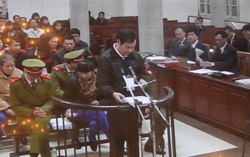 Bị cáo Kiều Trọng Tuyến. Ảnh vov.vn