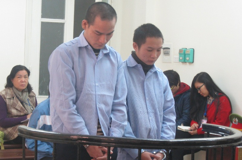 Hai "tú ông" trong phiên xử ngày 10/12. Ảnh: BH