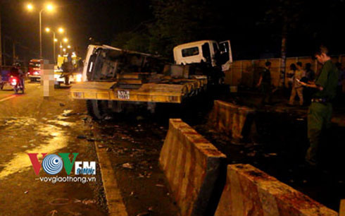 Hiện trường vụ tai nạn