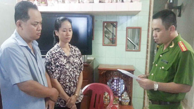 Bắt vợ chồng Vương Chấn Thanh