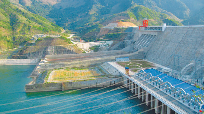 Thủy điện Sơn La. Ảnh: Hoàng Hải