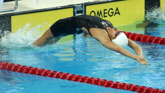  Ánh Viên là ứng viên hàng đầu cho danh hiệu VĐV số một Việt Nam năm 2014. Ảnh: Dư Hải