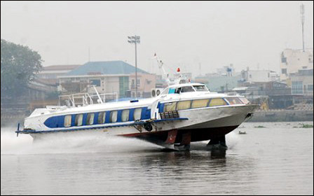 Tàu cánh ngầm tuyến TPHCM - Vũng Tàu hoạt động trở lại