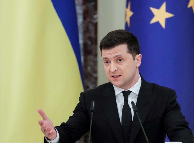 Tổng thống Ukraine Volodymyr Zelenskiy. Ảnh: Getty 