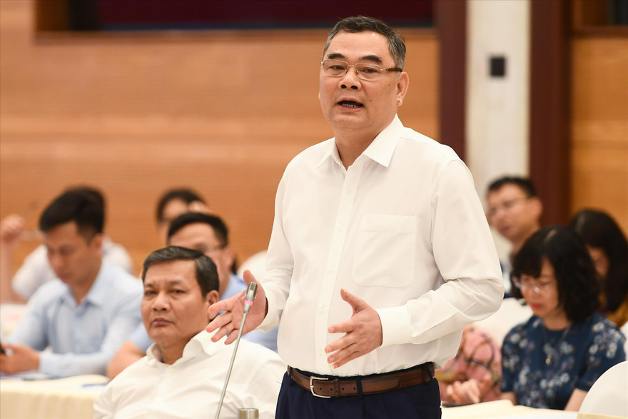 Thiếu tướng Tô Ân Xô, Chánh Văn phòng, người phát ngôn Bộ Công an. Ảnh: PV 