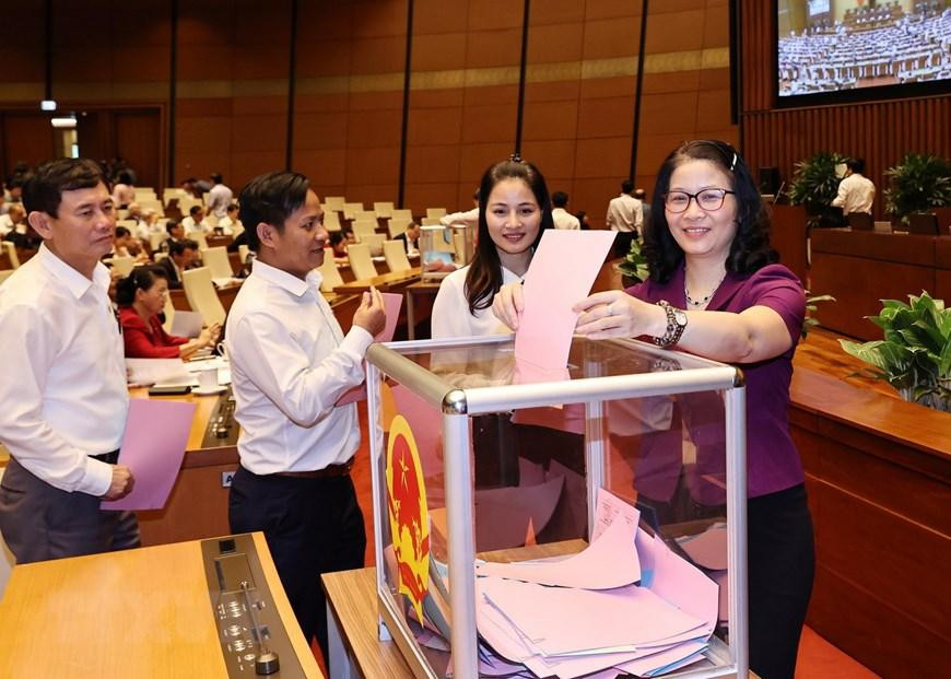 Quốc hội bỏ phiếu miễn nhiệm các bộ trưởng, trưởng ngành ngày 7/4