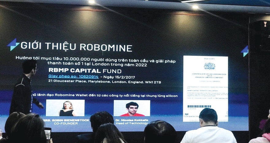 Công an vào cuộc xác minh dự án tiền ảo Robomine bị tố lừa nghìn tỷ 