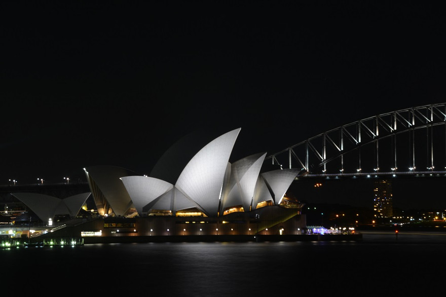 Nhà hát Con sò trước Giờ Trái Đất