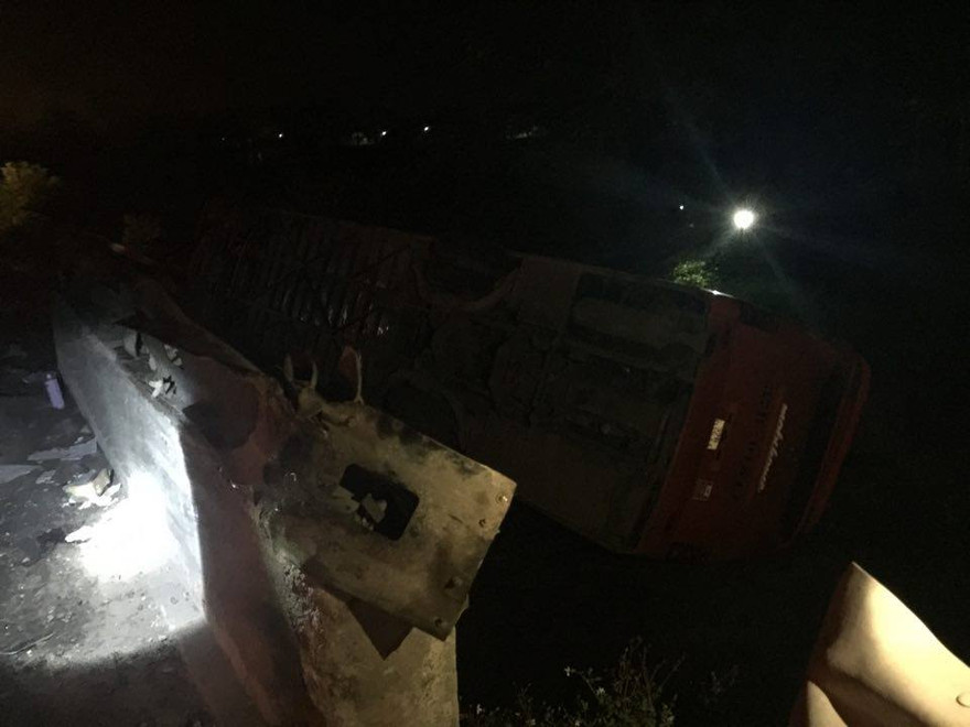 Hiện trường vụ tai nạn. Ảnh: Lê Dương