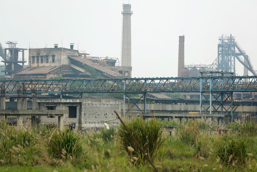  Dự án TISCO giai đoạn 2 hoang phế. Ảnh: PV