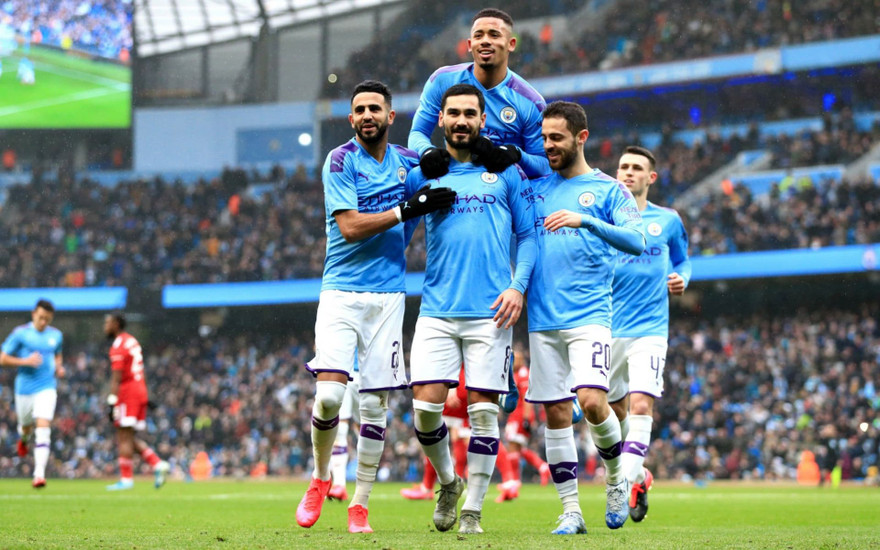 Các cầu thủ Man City