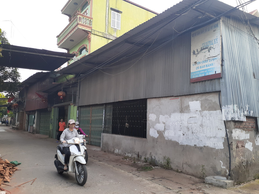 Nhà đất được cấp sổ đỏ chưa đúng quy định của pháp luật Ảnh: P.V