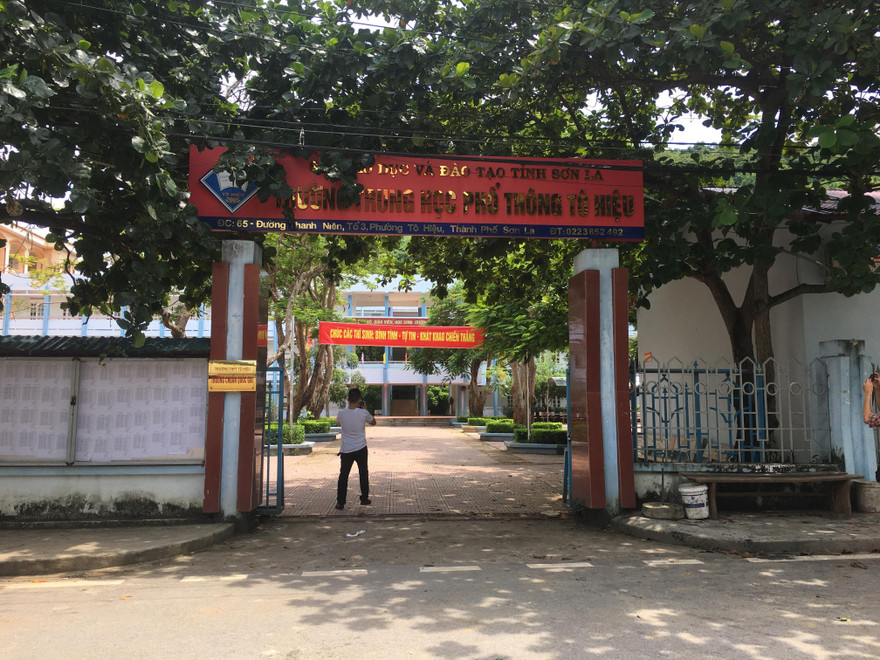 Điểm thi Trường THPT Tô Hiệu, TP Sơn La ảnh: Nghiêm Huê