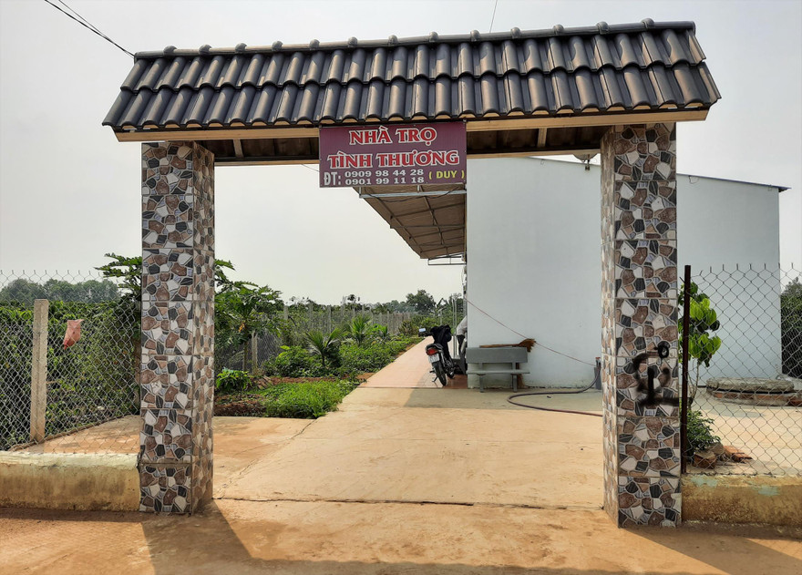 Nhà trọ tình thương của anh Duy