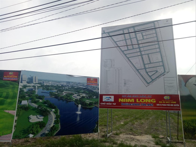 Dự án khu dân cư Nam Long bán đất trái quy định