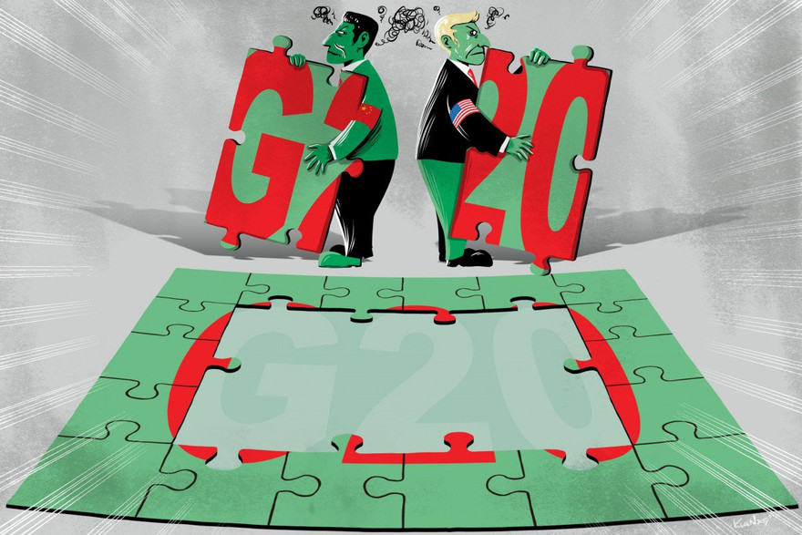 Mâu thuẫn Mỹ - Trung khiến G20 đánh mất vai trò trong nhiều vấn đề chung của toàn cầu