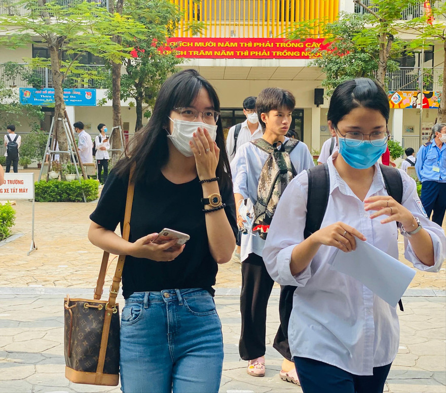 Thí sinh dự thi tốt nghiệp THPT 2020 đợt 1 tại Hà Nội