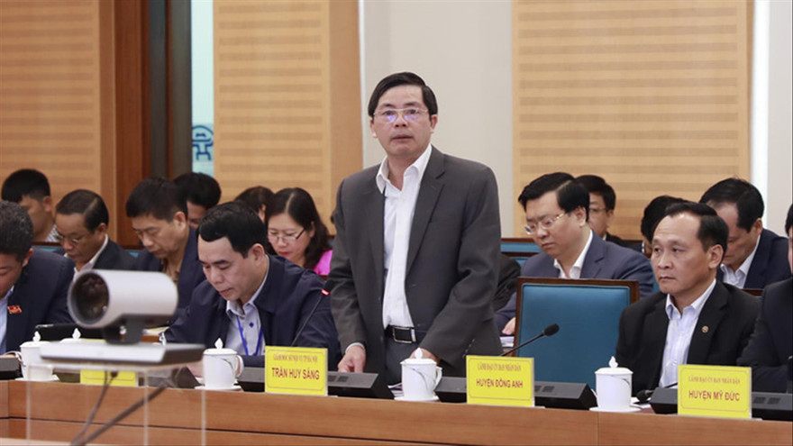 Ông Trần Huy Sáng, nguyên Giám đốc Sở Nội vụ Hà Nội