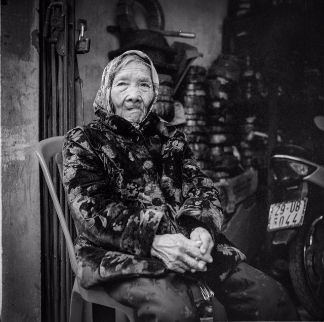 Tác phẩm của Eloy chụp tại Hà Nội