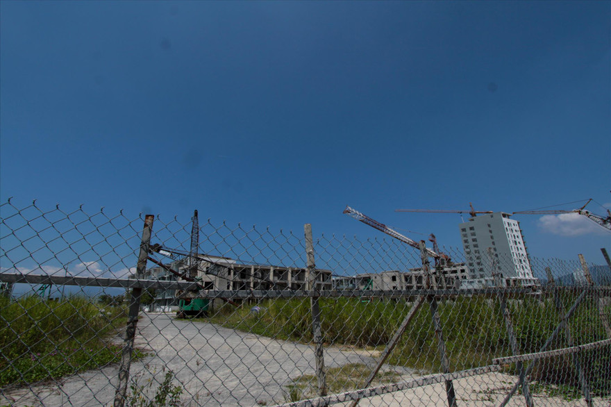 Dự án khu đô thị quốc tế Đa Phước đang được thanh tra, điều tra Ảnh: Nguyễn Thành