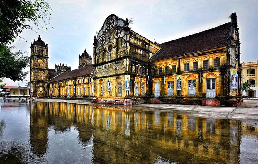 Nhà thờ chánh tòa Bùi Chu (xã Xuân Ngọc, huyện Xuân Trường, tỉnh Nam Định) Ảnh: Giang Huy